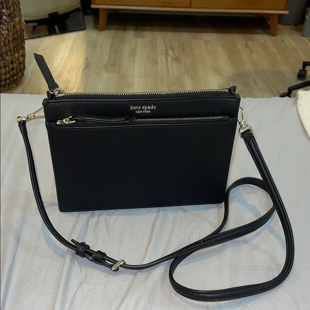 Kate Spade Elegant Black Crossbody Bag